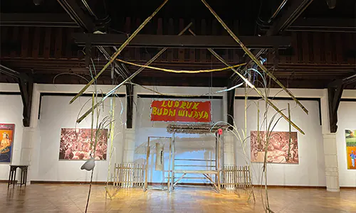Ludruk dan Perlawanan dari Desa dalam Pameran Moelyono