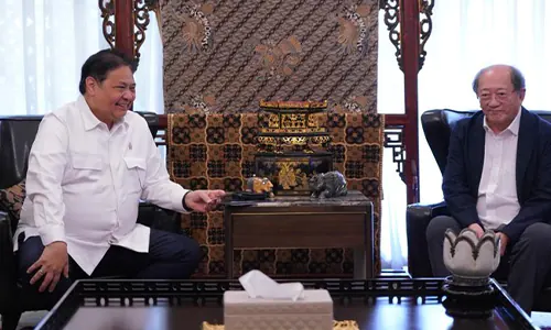 Petinggi Temasek Bahas Potensi Ekspansi Investasi Bersama Menko Airlangga di Jakarta
